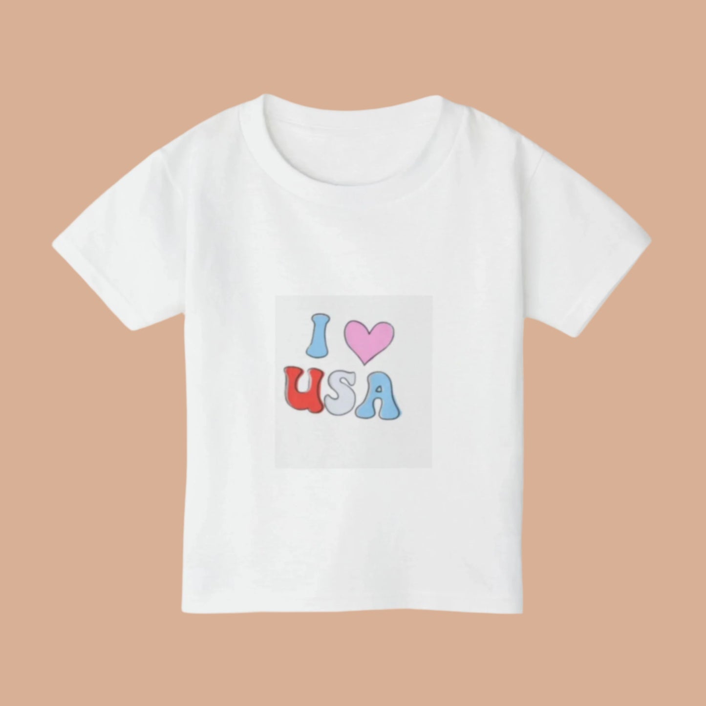 Girls Heavy Cotton™ Toddler T-shirt
