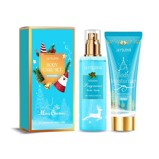 Perfumed Body Care Set, Deodorant Spray Body Lotion For Lasting Holiday Party Scent