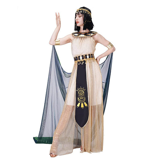 Ancient Egypt Cleopatra Halloween Cosplay Costume