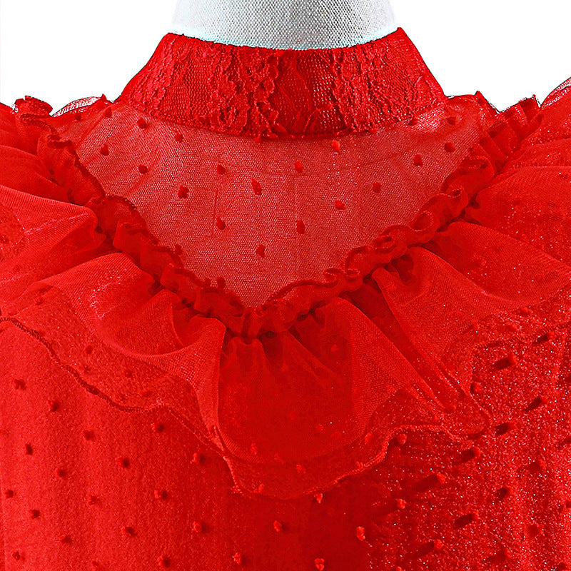 Girls' Halloween Wedding Dress Formal Dress